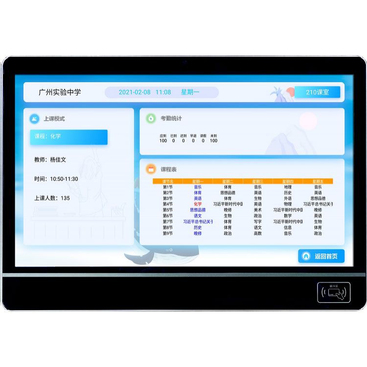 Classroom Information Display